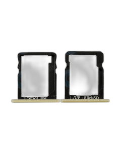 Huawei Ascend G7 SIM Tray Sim Jacket Sim Slot Sim Door For Huawei G7 - Golden