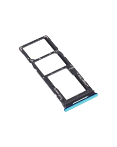 Infinix S4 SIM Tray Sim Jacket Sim Slot Sim Door For Infinix S4 - Blue