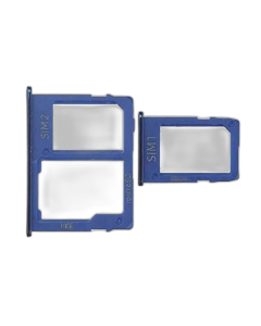 Samsung Galaxy J6 Plus SIM Tray Sim Jacket Sim Slot Sim Door For Samsung J6 Plus - Blue