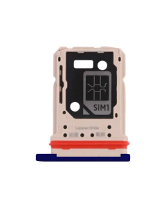 Vivo V21 SIM Tray Sim Jacket Sim Slot Sim Door For Vivo V21 - Blue