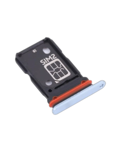 Vivo X60 SIM Tray Sim Jacket Sim Slot Sim Door For Vivo X60 - Sky Blue