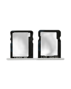 Huawei Ascend G7 SIM Tray Sim Jacket Sim Slot Sim Door For Huawei G7 - Silver