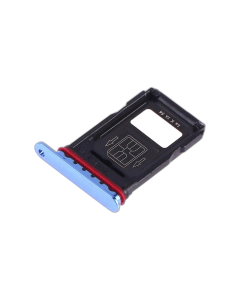 OnePlus 7 Pro SIM Tray Sim Jacket Sim Slot Sim Door For 1+7 Pro - Blue