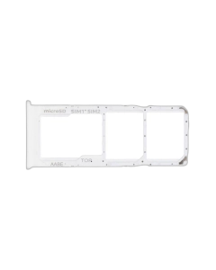 Samsung Galaxy A12 SIM Tray Sim Jacket Sim Slot Sim Door For Samsung A12 - White