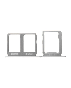 Samsung Galaxy C9 Pro SIM Tray Sim Jacket Sim Slot Sim Door For Samsung C9 Pro - Silver