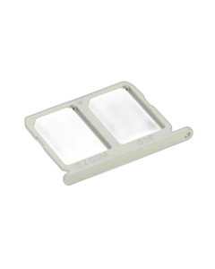 Samsung Galaxy S6 Dual SIM Tray Sim Jacket Sim Slot Sim Door For Samsung S6 - Silver