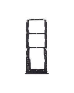 Vivo Y31 SIM Tray Sim Jacket Sim Slot Sim Door For Vivo Y31 - Dark Black