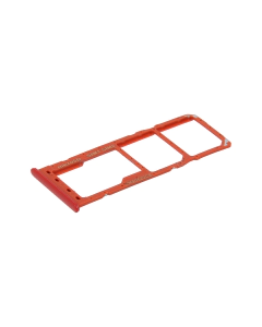 Samsung Galaxy A20s SIM Tray Sim Jacket Sim Slot Sim Door For Samsung A20s - Red