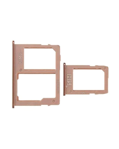 Samsung Galaxy J6 Plus SIM Tray Sim Jacket Sim Slot Sim Door For Samsung J6 Plus - Rose Golden