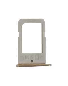 Samsung Galaxy S6 Edge SIM Tray Sim Jacket Sim Slot Sim Door For Samsung S6 Edge - Golden