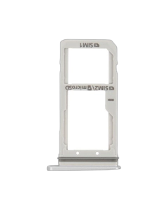 Samsung Galaxy S7 Edge SIM Tray Sim Jacket Sim Slot Sim Door For Samsung S7 Edge - Silver