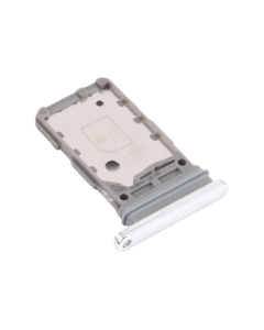 Samsung Galaxy S21 Ultra SIM Tray Sim Jacket Sim Slot Sim Door For Samsung S21 Ultra - Silver