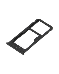 Huawei P Smart SIM Tray Sim Jacket Sim Slot Sim Door For P Smart - Black