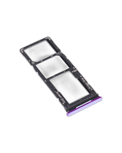 Infinix Hot 8 SIM Tray Sim Jacket Sim Slot Sim Door For Hot 8 - Purple