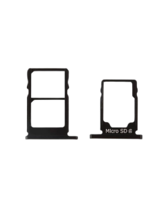 Nokia 5.1 SIM Tray Sim Jacket Sim Slot Sim Door For Nokia 5.1 - Black