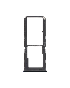 Oppo A76 SIM Tray Sim Jacket Sim Slot Sim Door For Oppo A76 - Black