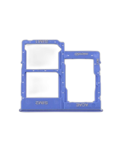 Samsung Galaxy A31 SIM Tray Sim Jacket Sim Slot Sim Door For Samsung A31 - Blue