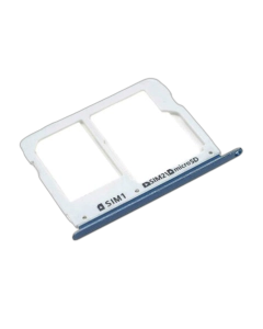 Samsung Galaxy C7 SIM Tray Sim Jacket Sim Slot Sim Door For Samsung C7 - Blue