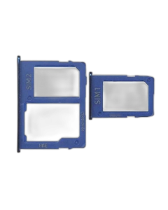 Samsung Galaxy J4 Plus SIM Tray Sim Jacket Sim Slot Sim Door For Samsung J4 Plus - Blue