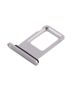 Apple iPhone XR SIM Tray Sim Jacket Sim Slot Sim Door For iPhone XR - Silver