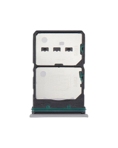 Oppo Reno 7 5G SIM Tray Sim Jacket Sim Slot Sim Door For Reno 7 - Silver