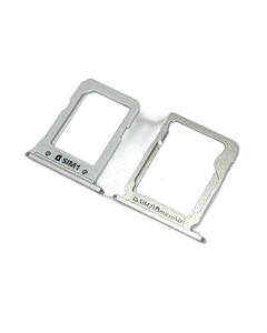 Samsung Galaxy A8 2015 SIM Tray Sim Jacket Sim Slot Sim Door For Samsung A8 2015 - Silver