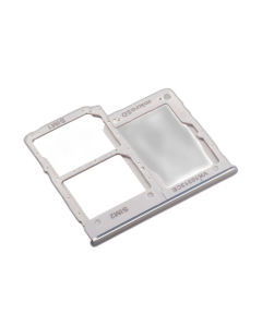 Samsung Galaxy A40 SIM Tray Sim Jacket Sim Slot Sim Door For Samsung A40 - Silver