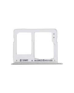 Samsung Galaxy C5 Pro SIM Tray Sim Jacket Sim Slot Sim Door For Samsung C5 Pro - Silver