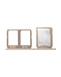 Samsung Galaxy C9 Pro SIM Tray Sim Jacket Sim Slot Sim Door For Samsung C9 Pro - Golden