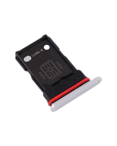 OnePlus 8T SIM Tray Sim Jacket Sim Slot Sim Door For 1+8T - Silver