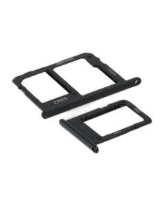 Samsung Galaxy J6 SIM Tray Sim Jacket Sim Slot Sim Door For Samsung J6 - Black