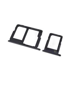Samsung Galaxy J7 Max SIM Tray Sim Jacket Sim Slot Sim Door For Samsung J7 Max - Black