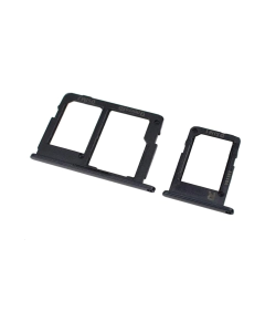 Samsung Galaxy J8 SIM Tray Sim Jacket Sim Slot Sim Door For Samsung J8 - Black