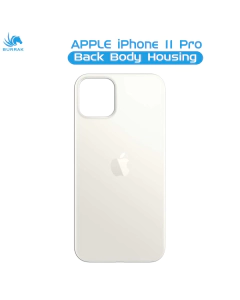 Apple iPhone 11 Pro Rear Back Body Casing Housing Replacement Battery Back Door For Apple iPhone 11 Pro - White