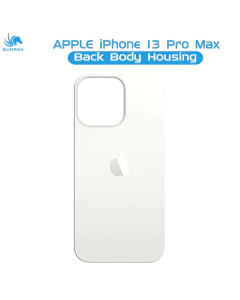 Apple iPhone 13 Pro Max Rear Back Body Casing Housing Replacement Battery Back Door For Apple iPhone 13 Pro Max - Silver