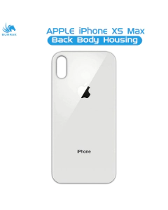Apple iPhone Xs Max Rear Back Body Casing Housing Replacement Battery Back Door For Apple iPhone Xs Max - Silver