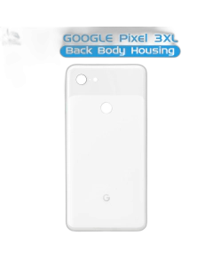 Google Pixel 3XL Rear Back Body Casing Housing Replacement Battery Back Door For Pixel 3XL - White