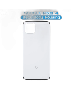 Google Pixel 4 Rear Back Body Casing Housing Replacement Battery Back Door For Pixel 4 - White