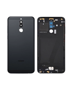 Huawei Mate 10 Lite Housing Middle Frame With Side Button and Replacement Battery Back Door For Mate 10 Lite - Black