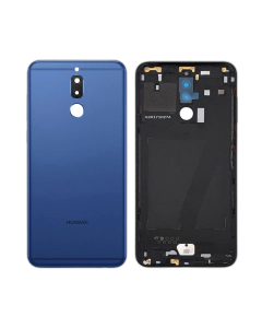 Huawei Mate 10 Lite Housing Middle Frame With Side Button and Replacement Battery Back Door For Mate 10 Lite - Blue