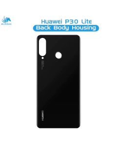 Huawei P30 Lite Rear Back Body Casing Housing Replacement Battery Back Door For P30 Lite - Black