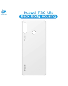 Huawei P30 Lite Rear Back Body Casing Housing Replacement Battery Back Door For P30 Lite - White