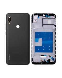 Huawei Y6 Prime 2019 Rear Complete Body Casing Housing Replacement For Y6 Prime 2019 - Black