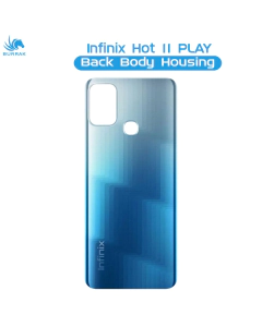 infinix Hot 11 Play Rear Back Body Casing Housing Replacement Battery Back Door For infinix Hot 11 Play - Blue