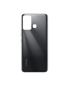 Infinix Hot 12 Play Rear Back Body Casing Housing Replacement Battery Back Door With Side Buttons For Hot 12 Play - Black
