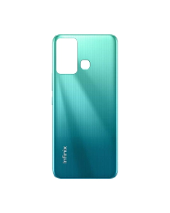 Infinix Hot 12 Play Rear Back Body Casing Housing Replacement Battery Back Door With Side Buttons For Hot 12 Play - Green