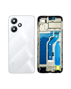 Infinix Hot 30 Play Rear Complete Body Casing Housing Replacement For Hot 30 Play - White