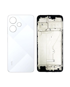 Infinix Hot 30i Rear Complete Body Casing Housing Replacement For Hot 30i - White
