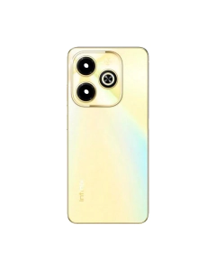 Infinix Hot 40i Housing Middle Frame With Side Button and Replacement Battery Back Door For Hot 40i - Golden