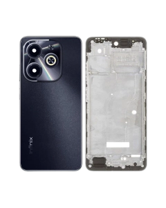 Infinix Hot 40i Rear Complete Body Casing Housing Replacement For Hot 40i - Black